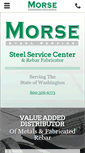 Mobile Screenshot of morsesteel.com